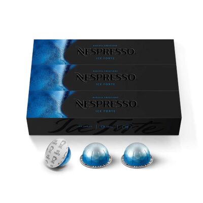 Nespresso Vertuo Line Iced Coffee, Iced Forte, 30 Count