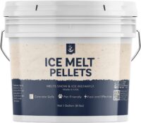 Pure Original Ingredients Ice Melt Pellets (1 Gallon) Fast-Acting & Powerful, Safe
