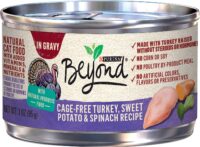 Purina Beyond Grain Free, Natural, Adult Wet Cat Food, Turkey & Sweet Potato in Gravy
