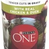 Purina ONE SmartBlend True Instinct Adult Canned Wet Dog Food, Grain Free Chicken & Duck, (12) 13 oz. Cans