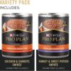Purina Pro Plan Grain Free Pate Wet Dog Food Variety Pack, SAVOR Grain Free Chicken & Turkey
