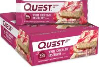 Quest Nutrition- High Protein, Low Carb, 12 Count White Chocolate Raspberry