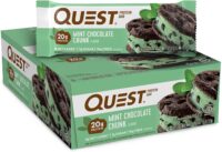 Quest Nutrition Mint Chocolate Chunk Protein Bar, Keto Friendly, 12 Count