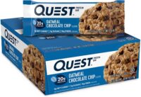 Quest Nutrition Oatmeal Chocolate Chip Protein Bar, Keto Friendly, 12 Count