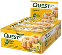 Quest Nutrition Protein Bar, Lemon Cake, 12 Count