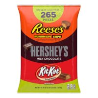 REESE'S, HERSHEY'S and KIT KAT Assorted Milk Chocolate Candy, 80.39 oz, (265 Pieces)