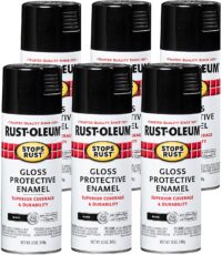 Rust-Oleum 7779830 Stops Rust Spray Paint, 12 Ounce (Pack of 6)