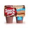 Snack Pack Sugar-Free Chocolate Pudding Cups, 4 Count, 12 Pack