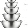 Stainless Steel Mixing Bowls (Set of 5) Stainless Steel Mixing Bowl Set
