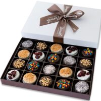 Barnett’s Easter Gift Basket, Elegant Chocolate Covered Sandwich Cookies Gift Box