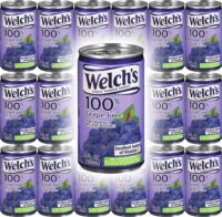 Welch’s Grape Juice 100% Juice, 5.5oz (Pack of 18, Total of 99 Oz)