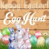 Easter Decorations Set of 3 Crystal Bunny Easter Decor