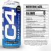 Cellucor C4 Smart Energy Icy Blue Razz 16oz 12pack