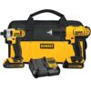 DEWALT DCK240C2DCS391B 20-Volt MAX Cordless Drill/Impact Combo Kit (2-Tool) with (2) 20-Volt 1.3Ah Batteries, Charger & 6-1/2 in. Circular Saw DEWALT DCK240C2DCS391B 20-Volt MAX Cordless Drill/Impact Combo Kit (2-Tool) with (2) 20-Volt 1.3Ah Batteries, Charger & 6-1/2 in. Circular Saw