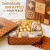 BONNIE AND POP Chocolate and Nut Gift Basket for Easter, Mother's Day, Men, Women