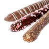 BONNIE AND POP Chocolate Dipped Pretzel Gift Baskets | Easter Gift Idea