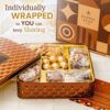 BONNIE AND POP Chocolate and Nut Gift Basket for Easter, Mother's Day, Men, Women
