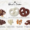 Hazel & Creme Chocolate Gift Basket - Food Gift Box - Easter, Gourmet Gift for Holiday