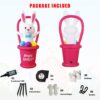 OuToorDoor Easter Decorations Inflatable Easter Bunny - 7Ft Built-in Led Easter