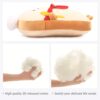 ARELUX 17.7'' Funny Toast Sliced Bread Pillow,Bread Shape Plush Hugging Pillow