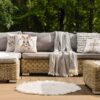 Glaring Easter Spring Outdoor Pillow Covers 18x18 Set of 4 Decorations