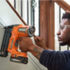 RIDGID R09891B 18V Brushless Cordless 18-Gauge 2-1/8 in. Brad Nailer (Tool Only) with CLEAN DRIVE Technology RIDGID R09891B 18V Brushless Cordless 18-Gauge 2-1/8 in. Brad Nailer (Tool Only) with CLEAN DRIVE Technology