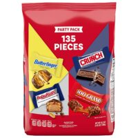 Butterfinger & Co. Bulk Chocolate-y Candy Bag, Mix of Mini Butterfinger 55.3 oz, 135 Count
