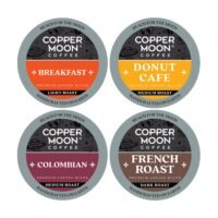Copper Moon Single Serve Coffee Pods for Keurig K Cup Brewers, Variety Pack, 80 Count