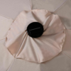 Costway 10 ft. Steel Market Tilt Patio Solar Umbrella LED with Crank in Beige