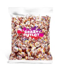 CrazyOutlet Smarties Original Lollipops, Vegan Friendly Hard Candy, Bulk Pack, 2 lbs