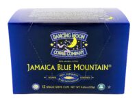 Dancing Moon Brand, 100% Jamaica Blue Mountain Coffee Pods, 12 CT Box)