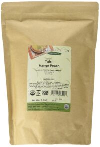 Davidson's Tea Bulk, Tulsi Mango Peach, 16 Ounce