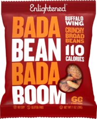 Enlightened Bada Bean Bada Boom, Bean Snacks, Buffalo Wing, 1 oz, 24 Pack