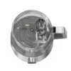 GE 12-Cup Stainless Steel Food Processor with 3 Variable Speeds