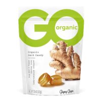 Go Organic Hard Candies, Ginger, 3.5 Ounce Bag (Pack of 6)