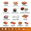 Gotham Steel 20-Piece Cookware and Bakeware Set in Graphite