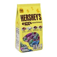HERSHEY'S Chocolate and White Creme Eggs Assortment Candy, Easter, 28.18 oz Variety Bag (150 Pieces)