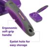 HERTZKO Self-Cleaning Slicker Brush for Dogs and Cats Pet (Original) HERTZKO Self-Cleaning Slicker Brush for Dogs and Cats Pet (Original)