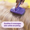HERTZKO Self-Cleaning Slicker Brush for Dogs and Cats Pet (Original) HERTZKO Self-Cleaning Slicker Brush for Dogs and Cats Pet (Original)