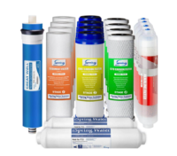 ISPRING F19K75 2-Year Filter Replacement Supply Set, RO Water Filtration Systems w/Alkaline Mineral Filter