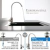 ISPRING RCC7 5-Stage Under Sink Reverse Osmosis Drinking Water Filtration System
