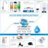ISPRING RCC7 5-Stage Under Sink Reverse Osmosis Drinking Water Filtration System