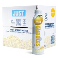 JUST Water Infused, Lemon Flavored Spring Water, 16.9 Oz, (Pack of