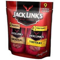 Jack Link’s Beef Jerky Variety Pack, 9 Count (1.25 oz Bags)