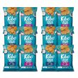 Kibo Lentil Chips Variety Pack, Gluten-Free Vegan Snacks, Non-GMO Verified, Plant-Based 28 grams, 12 pack