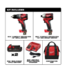Milwaukee 2892-22CT M18 18-Volt Lithium-Ion Brushless Cordless Compact Drill/Impact Combo Kit (2-Tool), 2801-20, 2850-20, 48-11-1820, 48-59-1812