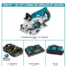 Makita XSR01PT 18-Volt X2 LXT 5.0Ah Lithium-Ion (36-Volt) Brushless Cordless Rear Handle 7-1/4 in. Circular Saw Kit