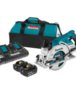 Makita XSR01PT 18-Volt X2 LXT 5.0Ah Lithium-Ion (36-Volt) Brushless Cordless Rear Handle 7-1/4 in. Circular Saw Kit