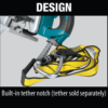 Makita XSR01PT 18-Volt X2 LXT 5.0Ah Lithium-Ion (36-Volt) Brushless Cordless Rear Handle 7-1/4 in. Circular Saw Kit