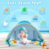 Monobeach Baby Beach Tent Pop Up Portable Shade Pool for Infant